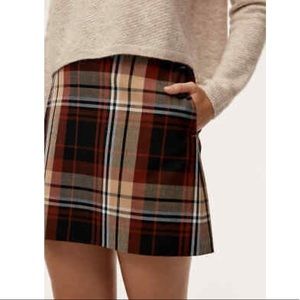 Wilfred Renee Plaid Skirt